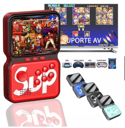 Mini Game Sup Portátil 900 Jogos Retro Nintendo Gba Arcade M3